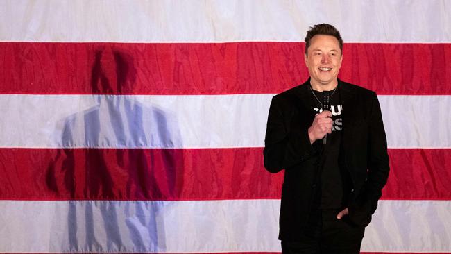 Elon Musk’s Tesla is a member of the Magnificent seven. Picture: Ryan Collerd/AFP