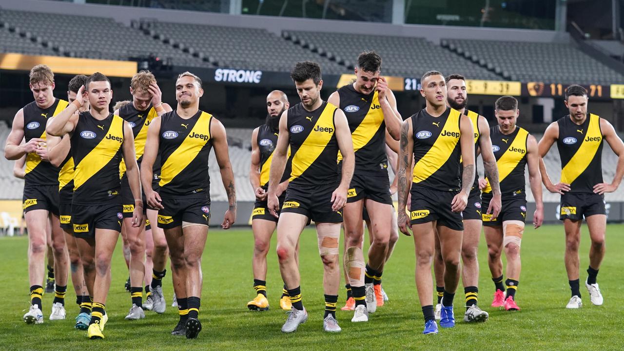 Richmond has a chance to bounce back against St Kilda on Saturday. Photo: Michael Dodge/AAP Image.