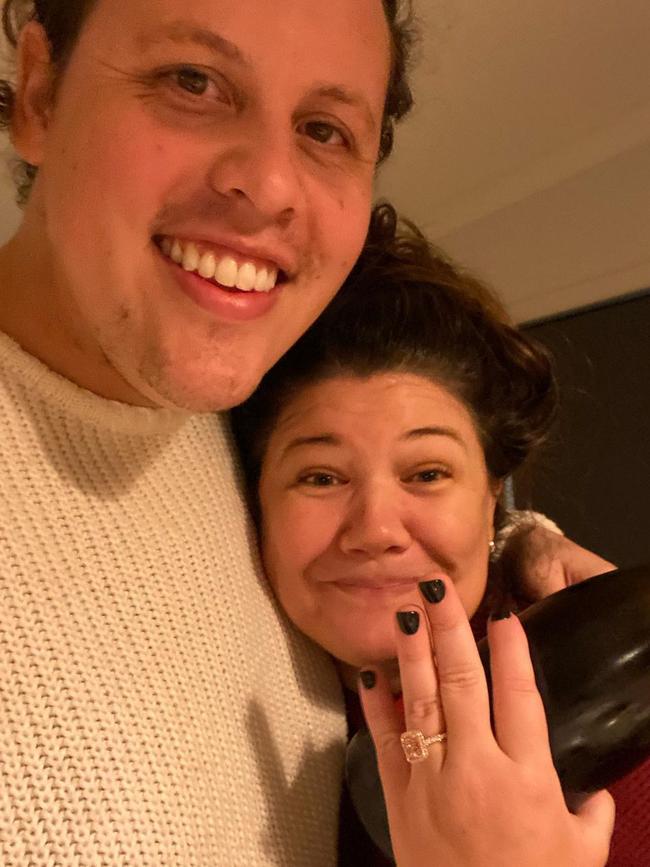 Tanya Hennessy is engaged to Tom Poole.