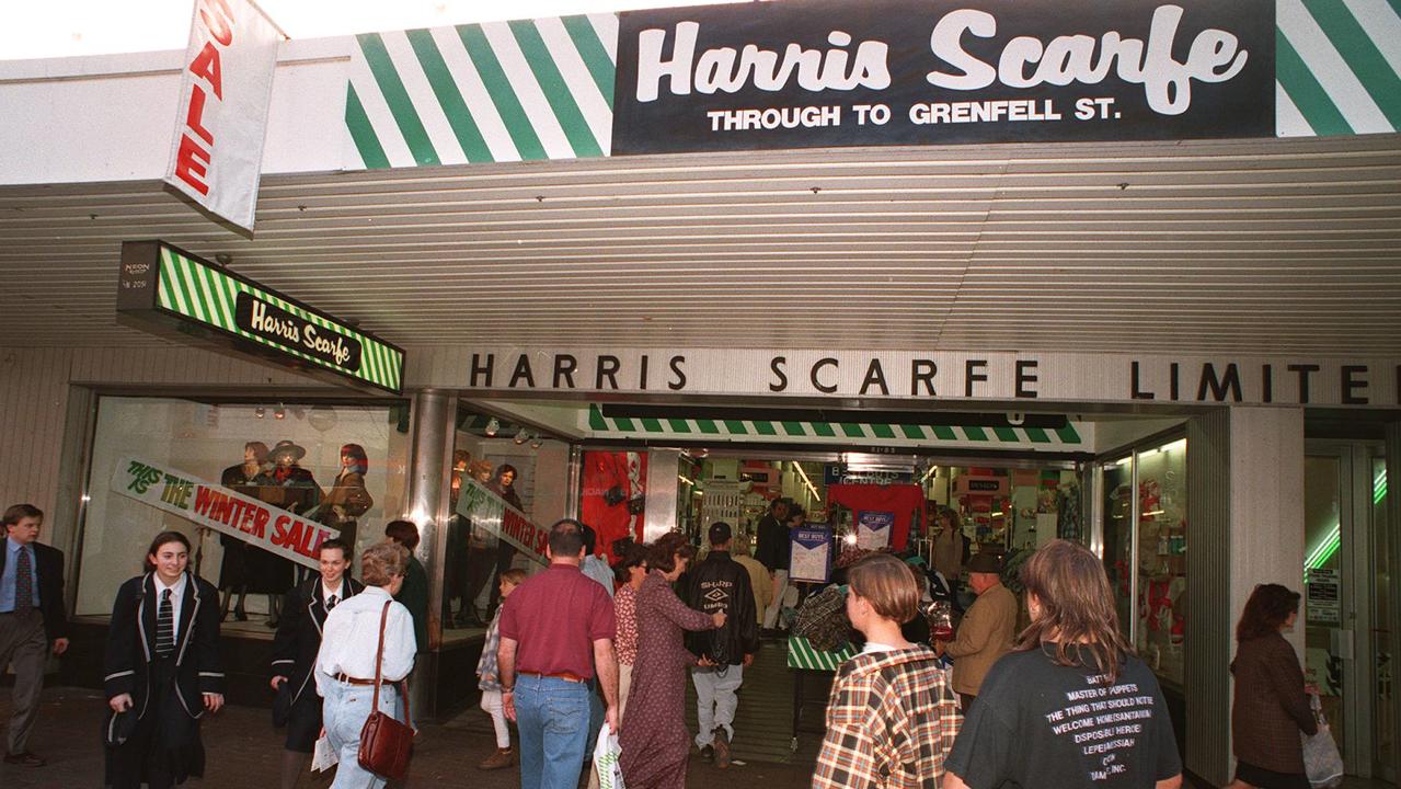 Harris Scarfe has been a staple of Rundle Mall for decades.