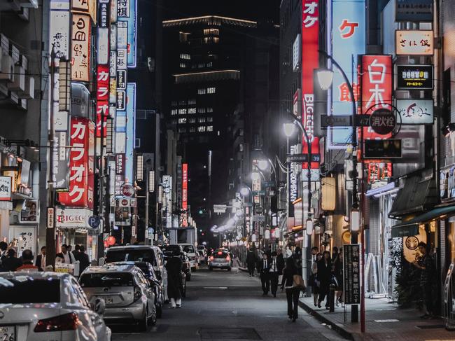 The bustling shopping district in Shibuya. Picture: Unsplash.com/reddf