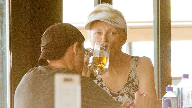 Danny Nikolic and his mother Karen at Port Denarau Marina. Picture: Mark Stewart