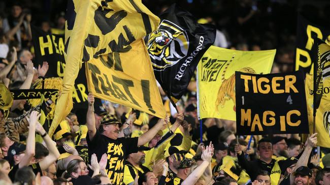 Just when you thought the Richmond Football Club couldn’t get any stronger, the Tigers have scored a major win in the Supreme Court. Picture: Mark Stewart