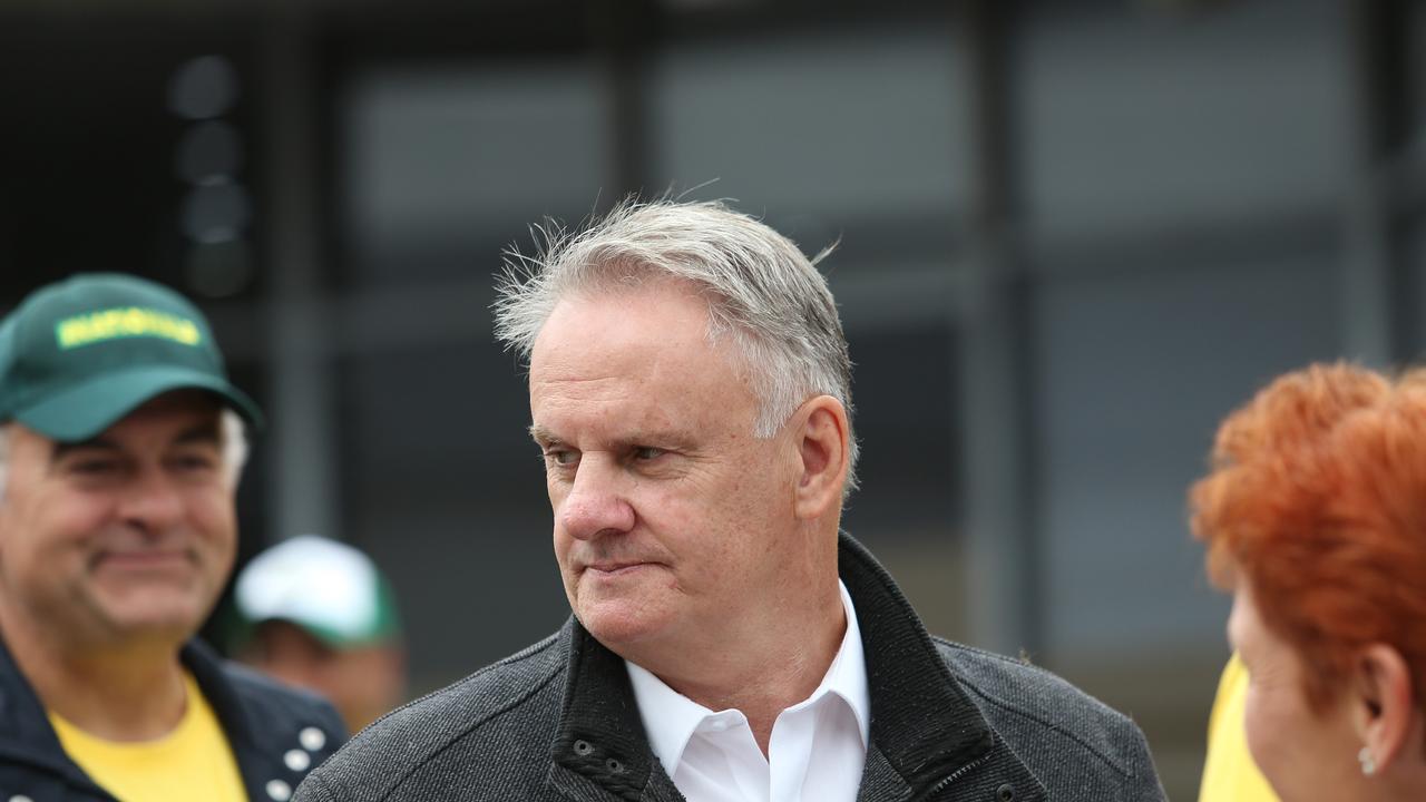 One Nation's Mark Latham says he rejects the decision to remove him as state leader. Picture: NCA NewsWire / Peter Lorimer.