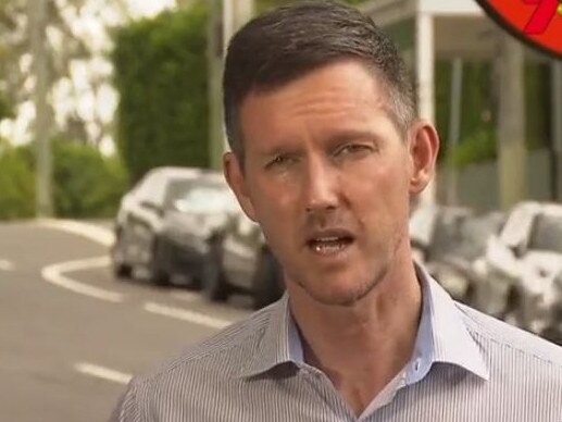 Roads Minister Mark Bailey appeals for calm on the roads as he explains the state’s harrowing road toll. Picture: Seven News