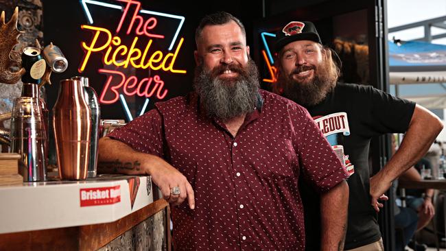 The Pickled Bear owners Scott McCoy and Hayden Graham. Picture: Adam Yip