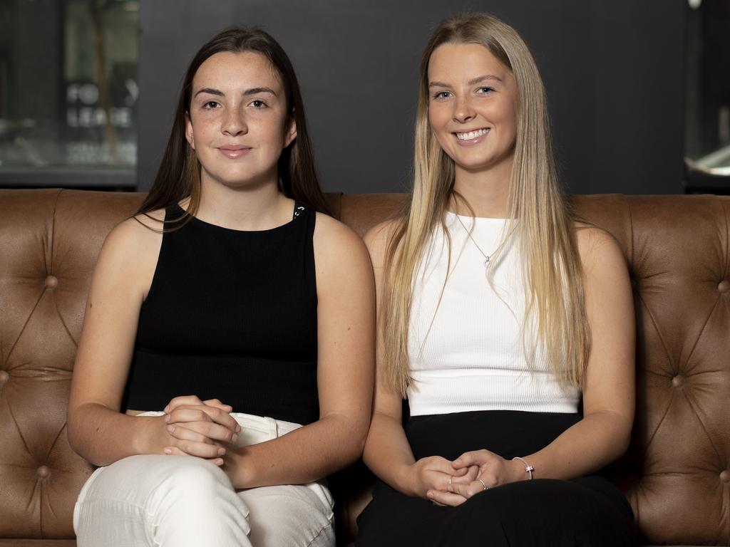 Sisters Rose and Pippa Milthorpe spoke out about their abuse in a bid to change the NSW court system. Picture: NewsWire / Monique Harmer