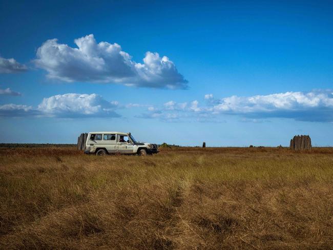 Garth Doolan’s mother’s country outside of Maningrida. Picture: Rebecca Parker