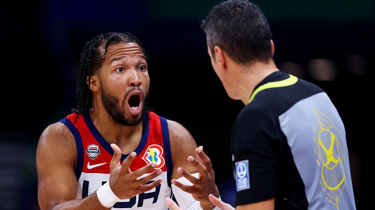 Team USA were handed a rare loss. (Photo by Yong Teck Lim/Getty Images)