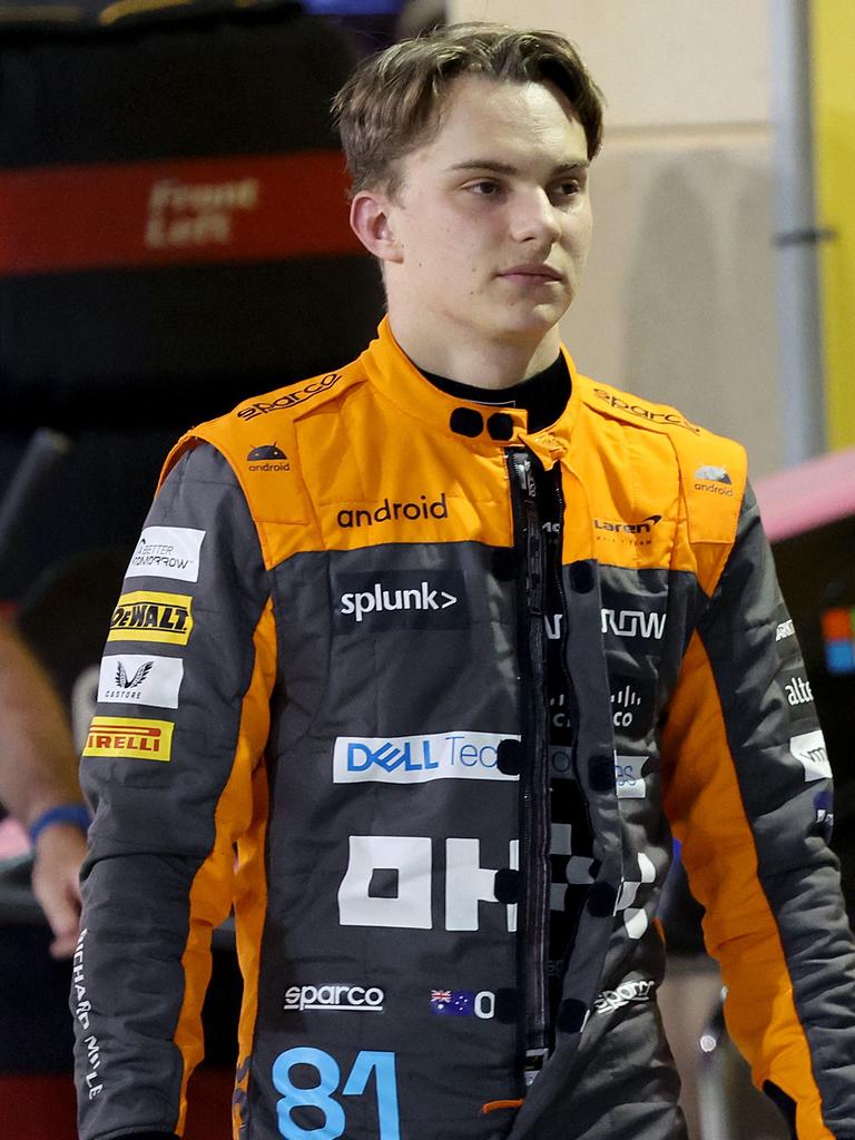 Oscar Piastri had an F1 debut to forget. Picture: AFP