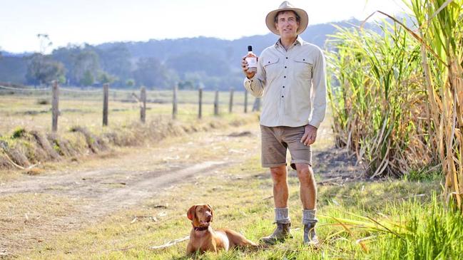 Husk Distillers – and head distiller Paul Messenger – are pioneering Cultivated Australian rum. Picture: Supplied