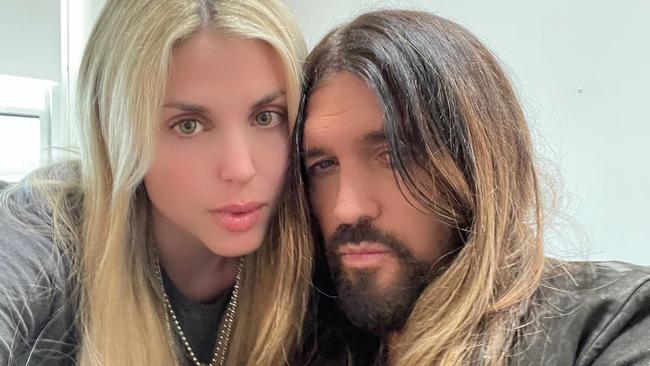 Billy Ray Cyrus and Australian singer Firerose. Picture: Instagram/firerose