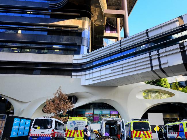 The Royal Melbourne Hospital is bracing for up to $230m in cuts over the next two years. Picture: Luis Enrique Ascui