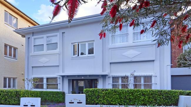 Boutique buy: The exterior of the Ramsgate Avenue apartment block. Picture: Supplied