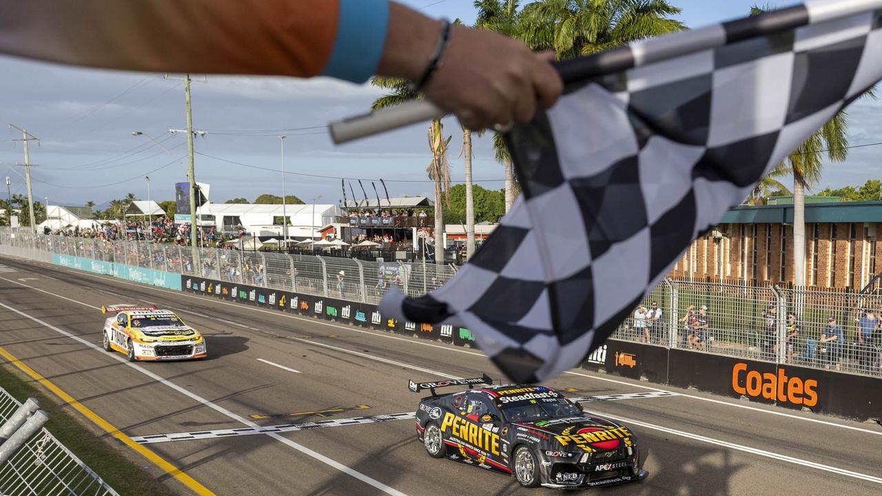 Matt Payne wins the 2024 NTI Townsville 500, Event 06 of the Repco Supercars Championship, Reid Park, Townsville on July 7, 2024. Picture: Mark Horsburgh/EDGE Photographics.