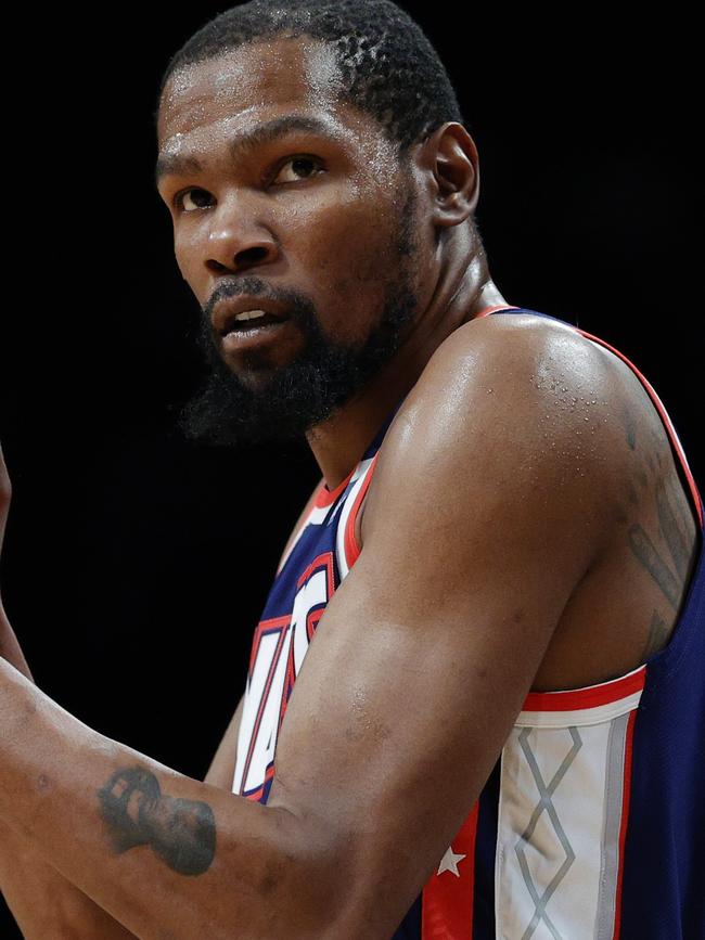 Durant is just as outspoken. Photo: Sarah Stier/Getty Images/AFP