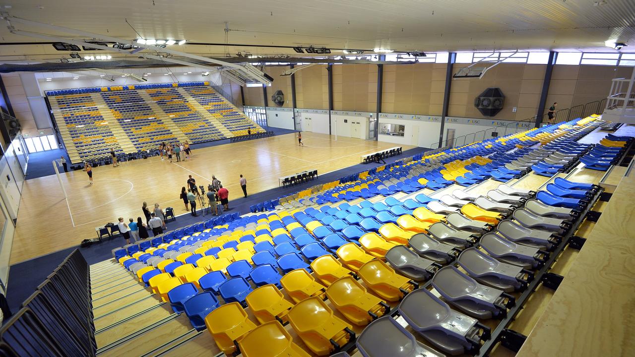 University of the Sunshine Coast (USC) Sports Stadium on campus at Sippy Downs. Picture: Patrick Woods