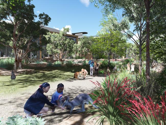 Taronga’s planned Wildlife Retreat is part of a $115m 10-year master plan.