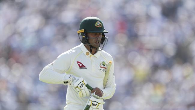 Australia's Usman Khawaja is unlikely to feature now in the fourth Test at Old Trafford.