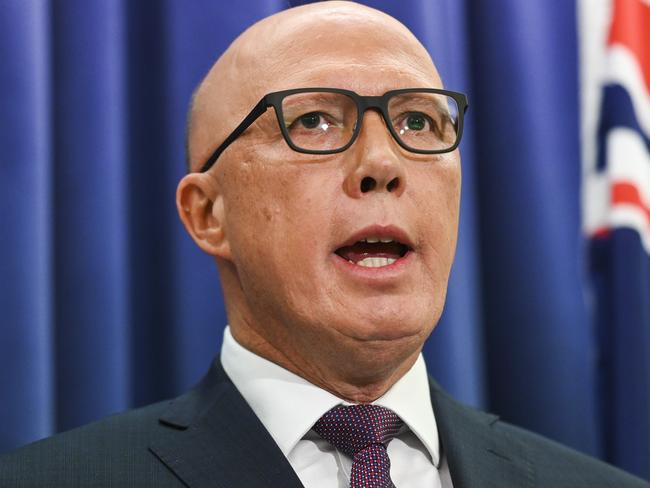 The Coalition, led by Peter Dutton, will oppose the Voice.