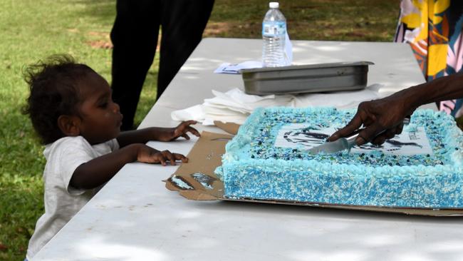 Yirrkala School celebrates its 50th anniversary of bilingual education. Picture: Sierra Haigh