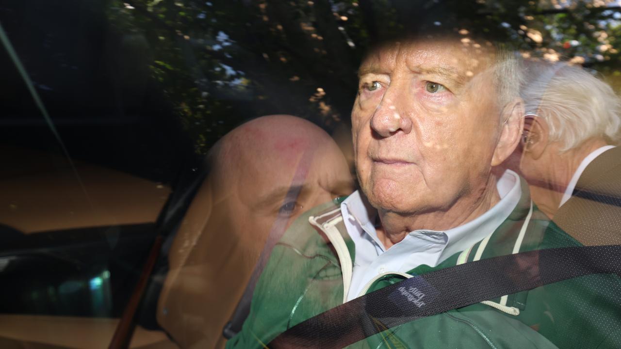 Alan Jones was granted conditional bail. Picture: NewsWire / Dylan Coker