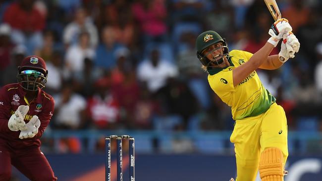 Ash Gardner in action for Australia. Pic: Harry Trump/ICC