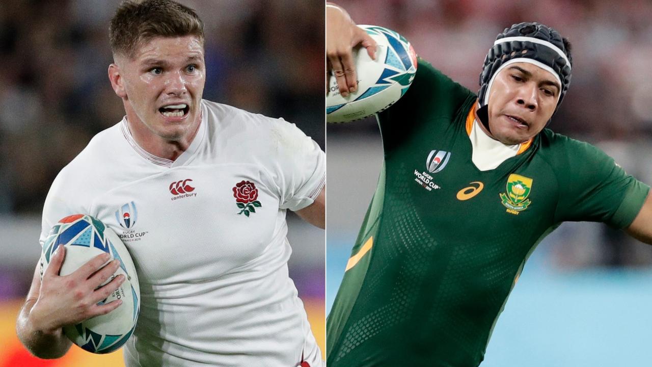 Owen Farrell and Cheslin Kolbe made Matt Giteau and Drew Mitchell's combined Rugby World Cup final team.