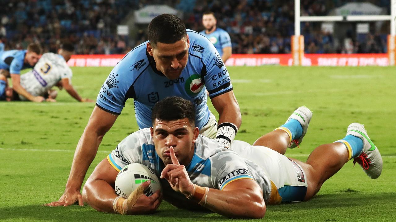 David Fifita started the season well for the Titans. Photo: Jason O’Brien/NRL Photos