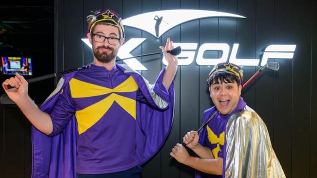 X-Golf Penrith has raised the most money for the Starlight Children’s Foundation nationally, as part of the inaugural Starlight Scramble fundraising initiative. Picture: Supplied