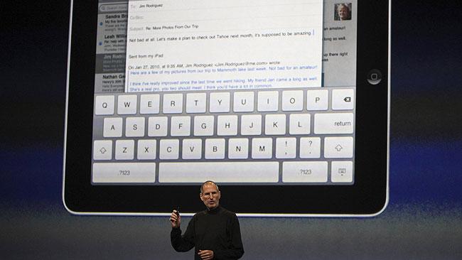 Steve Jobs doesn't take criticism of his iPad lightly / AP