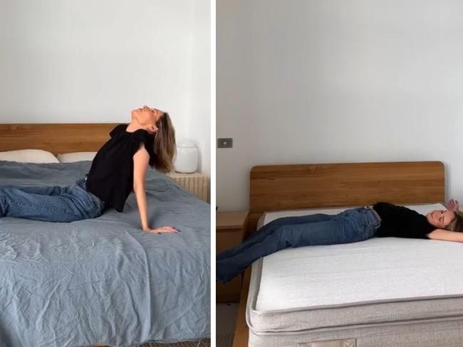 The Premium Adapt Mattress Eva allows you to achieve the perfect mattress softness. Picture: TikTok/@eva.home