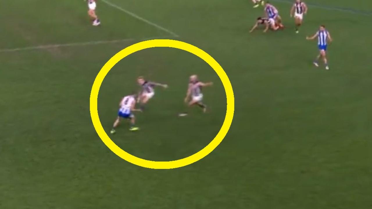 North Melbourne dudded by no 50m penalty