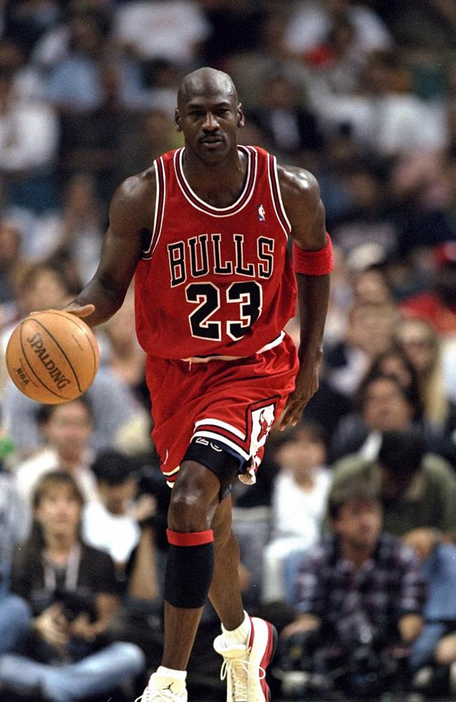 NBA legend Michael Jordan in 1998. Picture: Andy Lyons /Allsport