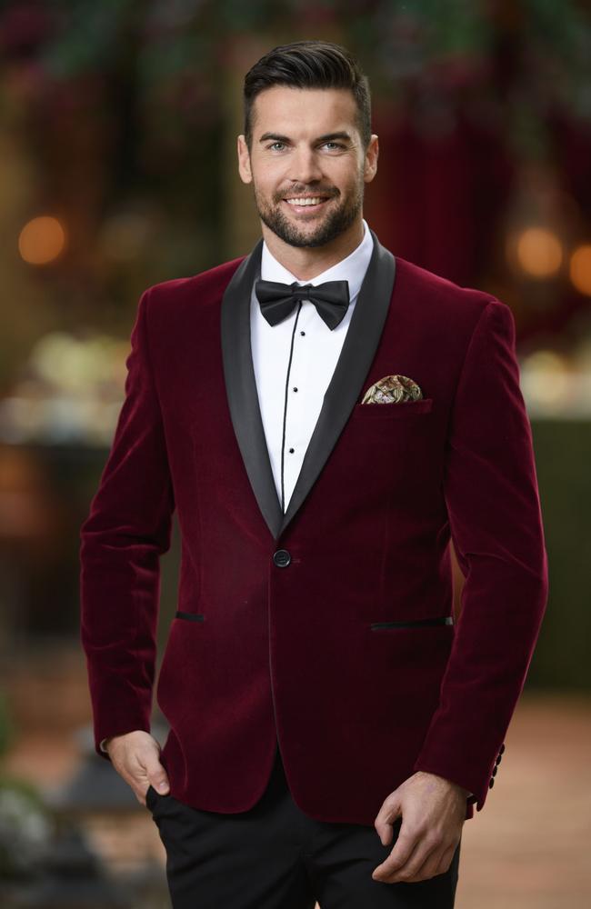 The Bachelorette Australia 2017 contestant Blake is vying for Sophie Monk's heart. Picture: TEN