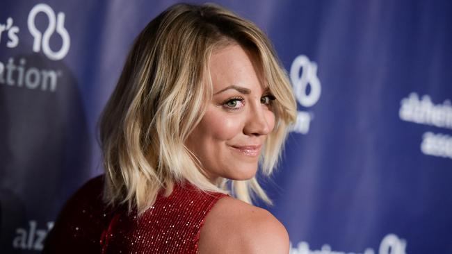 Kaley Cuoco is a single gal these days.