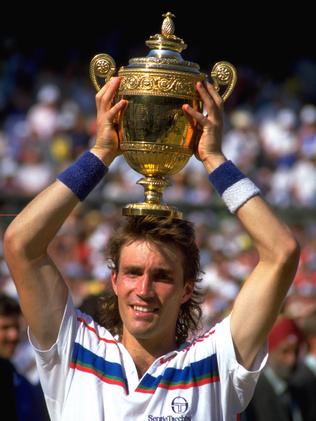 Cash beat Ivan Lendl to win Wimbledon in 1987.