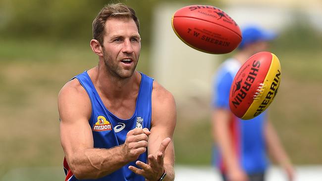 Travis Cloke has joined the Western Bulldogs. Picture: David Smith