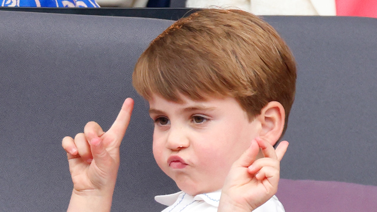 'Cavalcade of cuteness': Prince Louis entertains the crowd at Buckingham Palace