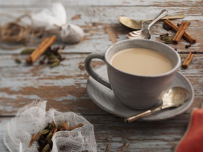 The warm milk spiced tea is growing in popularity in Melbourne.