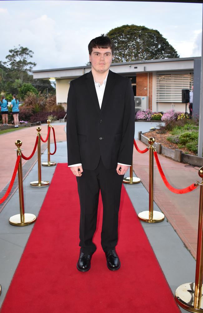 Students at Noosa District State High School formal