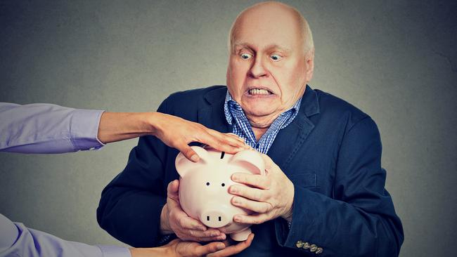 Older generations will constantly be accused of greed, often unfairly. Picture: iStock