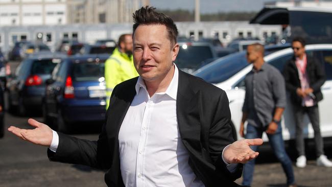 A host at the Bitcoin 2021 conference was unhappy with Elon Musk. File picture: Odd ANDERSEN / AFP