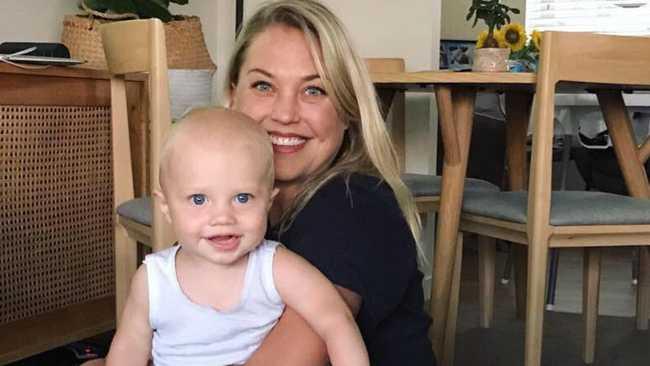 Jaimi Kenny, daughter of Grant Kenny and Lisa Curry, lost her life after a long battle with illness. Jaimi pictured with her nephew.