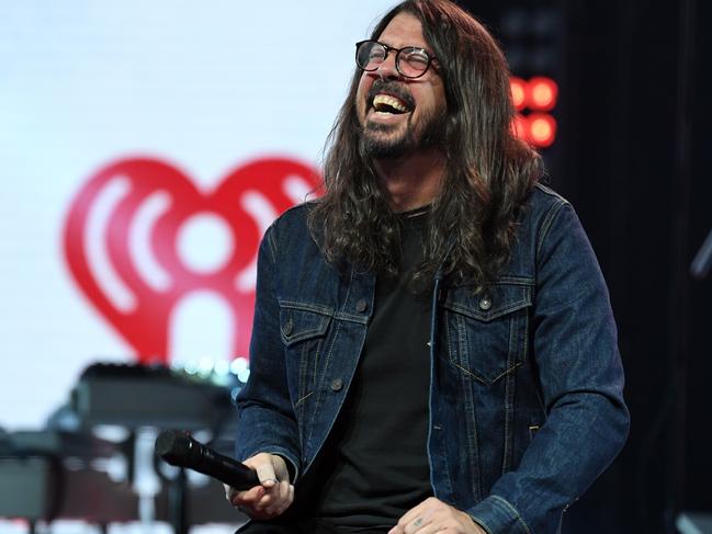 Dave Grohl’s Foo Fighters will be the band to re-open New York’s Madison Square Garden. The iconic venue has been shut for more than a year. Picture: Getty Images