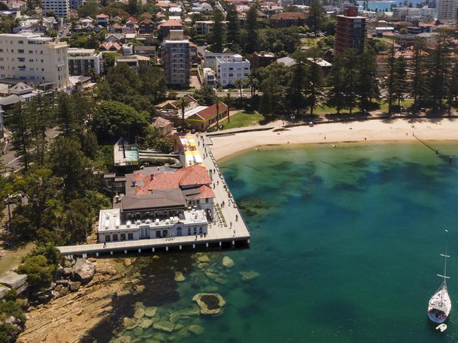 After: An artist's impression of the public space to be created when the aquarium is demolished. Picture: NSW Government