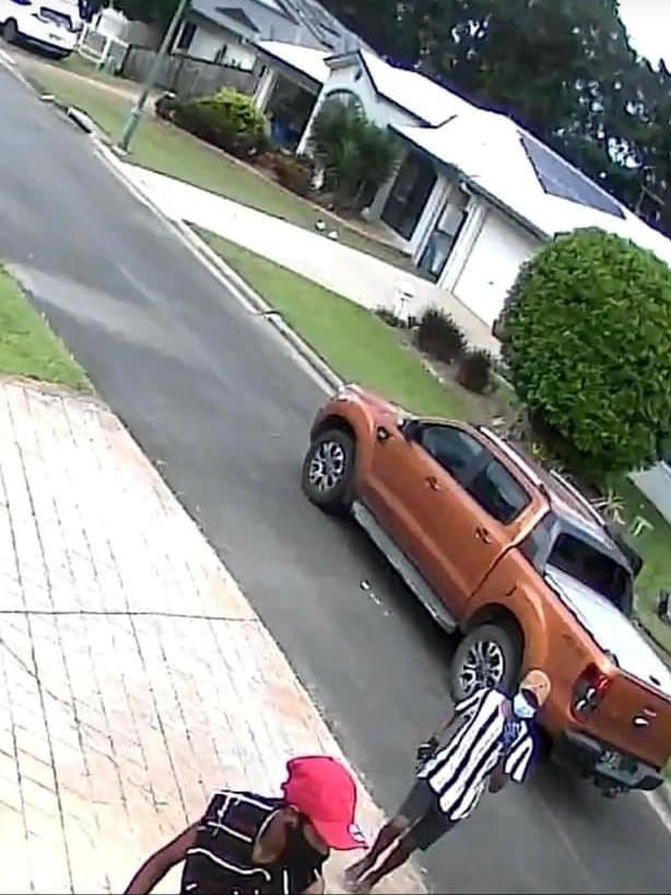 A bronze Ford Ranger stolen from Smithfield is yet to be recovered by police. Picture: Supplied