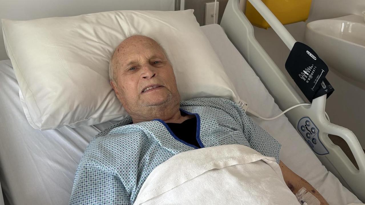 Kay Nyland's husband, Dick, has recently been hospitalised with the pensioners unsure how they will pay for his mounting medical bills. Picture: Supplied.