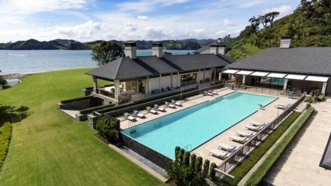 Abramov owns luxury retreat Helena Bay Lodge in New Zealand