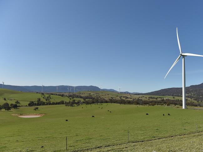 The wind farm at Ararat.